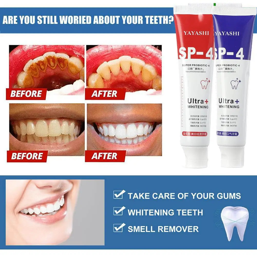 Probiotic Rapid Teeth Whitening Tooth Paste